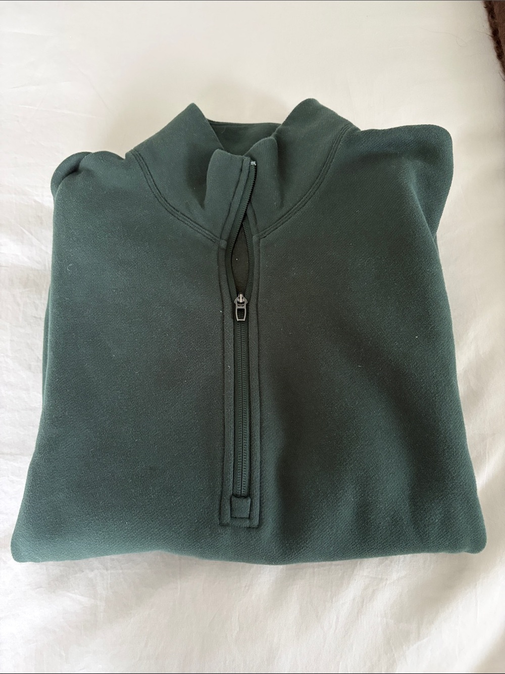 Men’s Lululemon Steady State Half-Zip in Forest Green Size M
